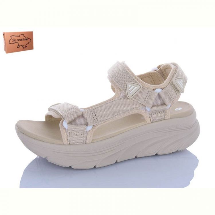 Купить Босоножки Restime YWL26783 beige на obuv-plus.com.ua