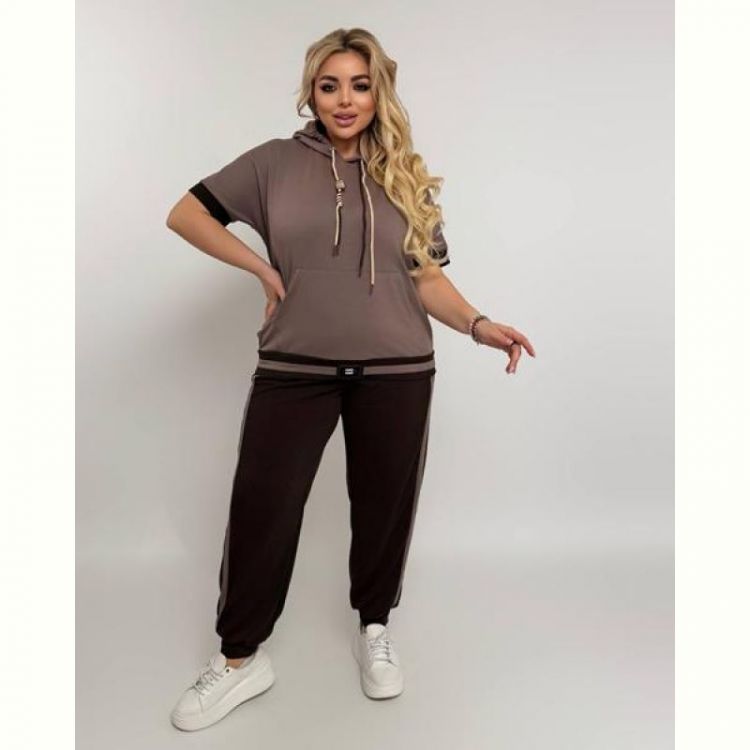 Купить Костюм спорт Seven Zikina 962 brown на obuv-plus.com.ua