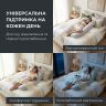 Купить Подушка П-форма IDEIA 140х75х20 см U-shape для беременных, реабилитации и повседневного комфорта с наволочкой на obuv-plus.com.ua