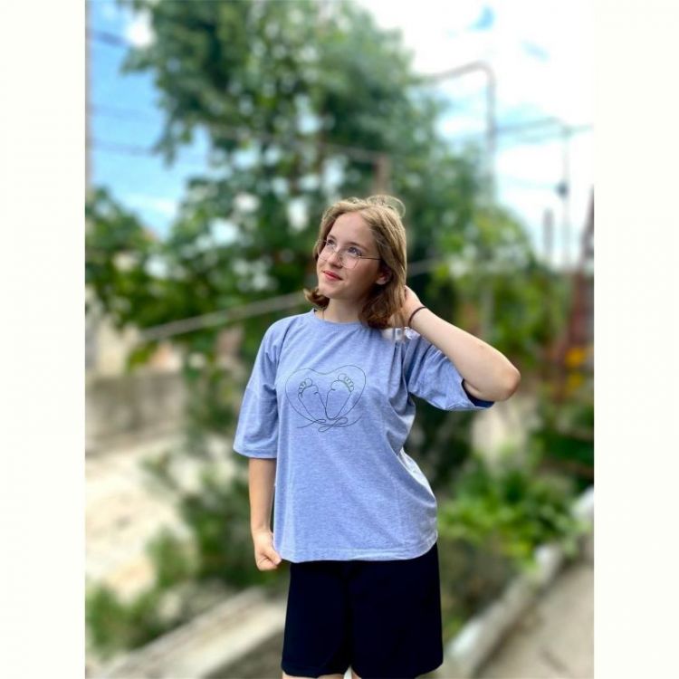 Купить Футболка Mary Brand 523 grey на obuv-plus.com.ua