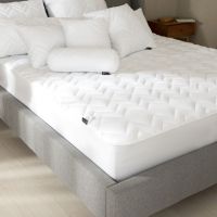 Купить Наматрасник защитный 80х190х25 см Lux IDEIA натяжной с бортом и резинкой по периметру пл 250 г/м2 плотный на obuv-plus.com.ua