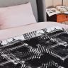 Купить Плед покрывало Kassandra 150x220 см IDEIA черный хлопок натуральный на obuv-plus.com.ua