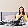Купить Плед покрывало Kassandra 150x220 см IDEIA черный хлопок натуральный на obuv-plus.com.ua