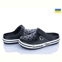 Купить Кроксы Golden Lion 417 чорний на obuv-plus.com.ua