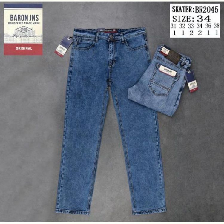 Купить Джинсы Baron Jeans 2045 blue на obuv-plus.com.ua