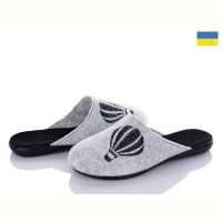 Купить Тапочки Klerotex N171 сірий на obuv-plus.com.ua