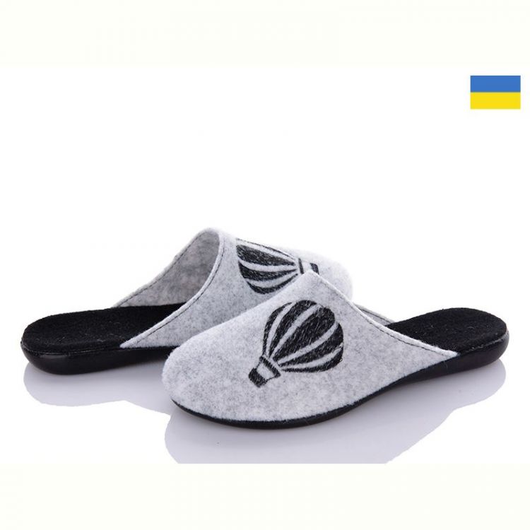 Купить Тапочки Klerotex N171 сірий на obuv-plus.com.ua