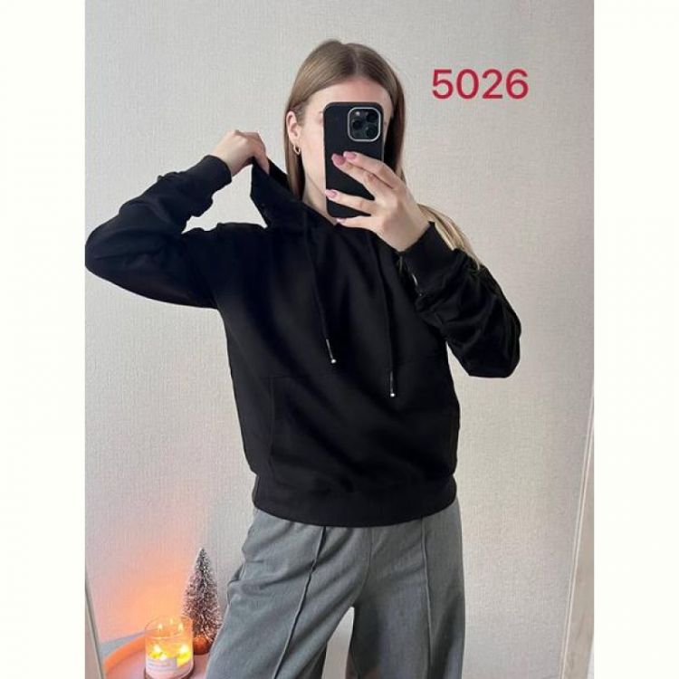 Купить Худи FSN 5026 black на obuv-plus.com.ua