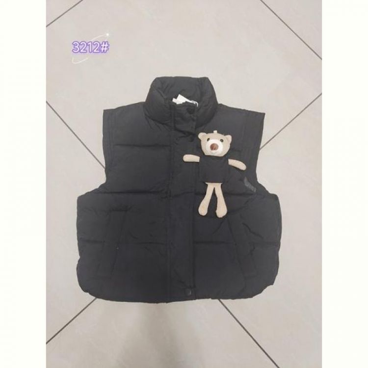 Купить Жилетка Flong 3212 black на obuv-plus.com.ua
