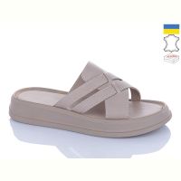 Купить Шлепанцы Garti 0174 капучино шк. на obuv-plus.com.ua