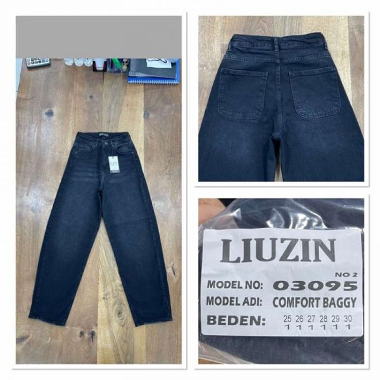 Купить Джинсы Maxim Jeans 03095 black на obuv-plus.com.ua