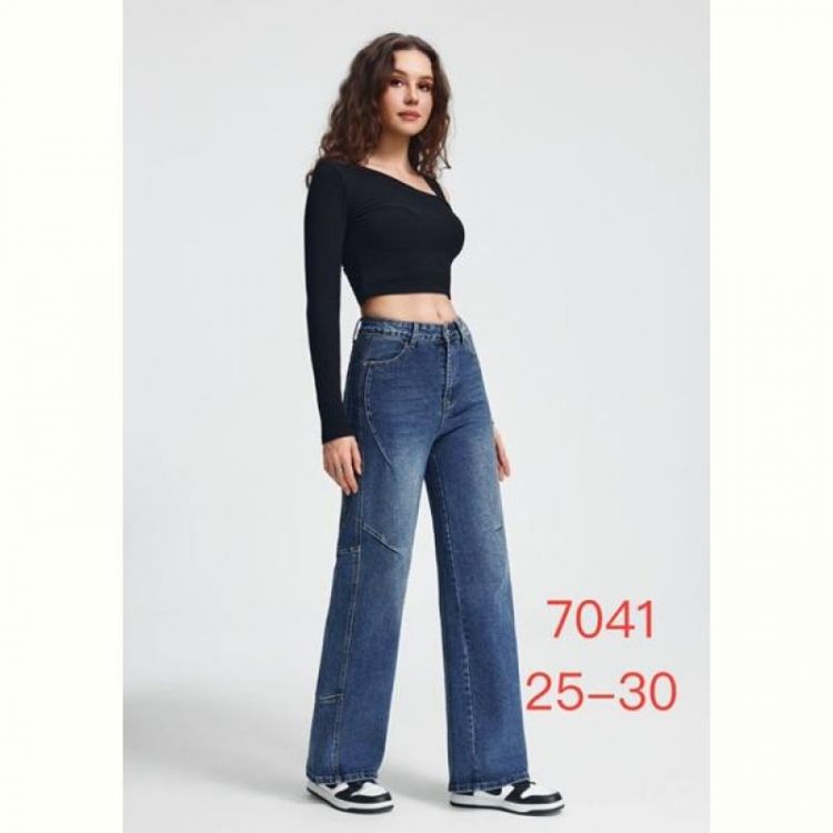 Купить Джинсы NewJeans 7041 blue на obuv-plus.com.ua