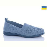 Купить Туфли Demur 6726 блакитний на obuv-plus.com.ua