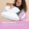Купить Подушка Sweet Moon 50х70 см PAPAELLA искусственный пух хлопок перкаль с вышивкой мягкая на obuv-plus.com.ua