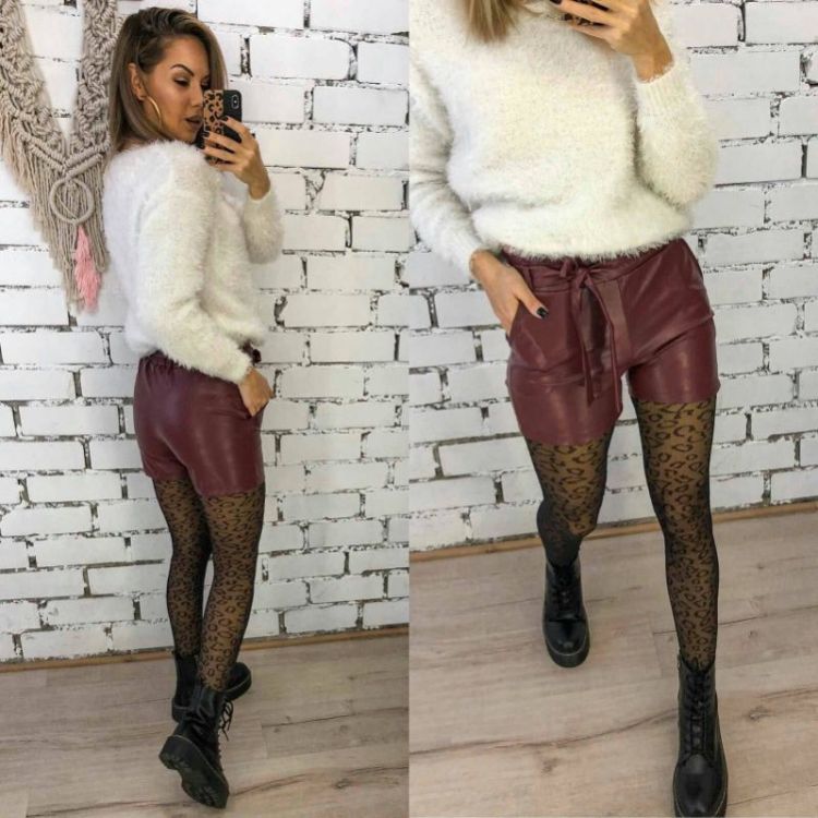 Купить Шорты Valentina V60 wine на obuv-plus.com.ua