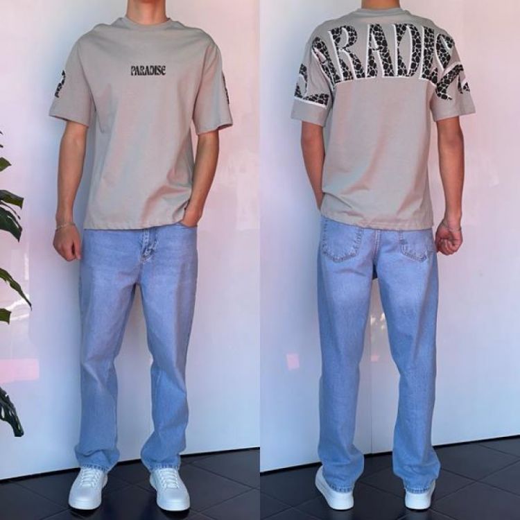 Купить Футболка i8denim 2236 grey на obuv-plus.com.ua
