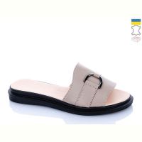 Купить Шлепанцы Sali 15 капучино к чор-п. на obuv-plus.com.ua