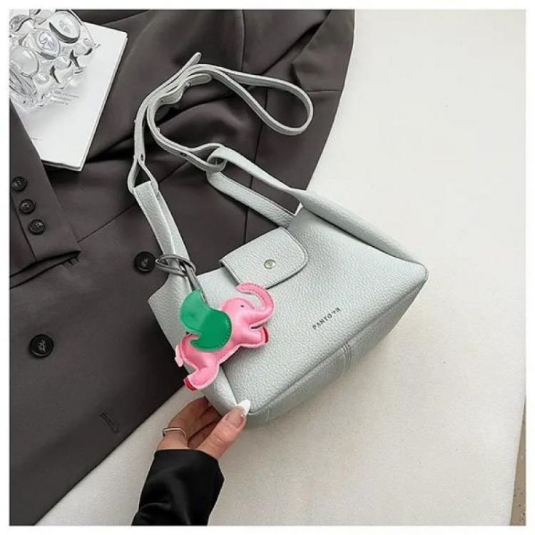 Купить Сумка Fashion Bag C8627-1 l.grey на obuv-plus.com.ua