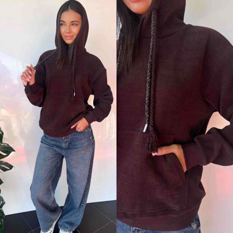 Купить Худи i8denim Women TB83 brown на obuv-plus.com.ua