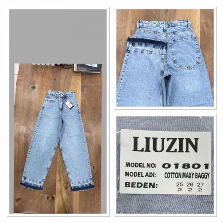 Купить Джинсы Maxim Jeans 01801 l.blue на obuv-plus.com.ua