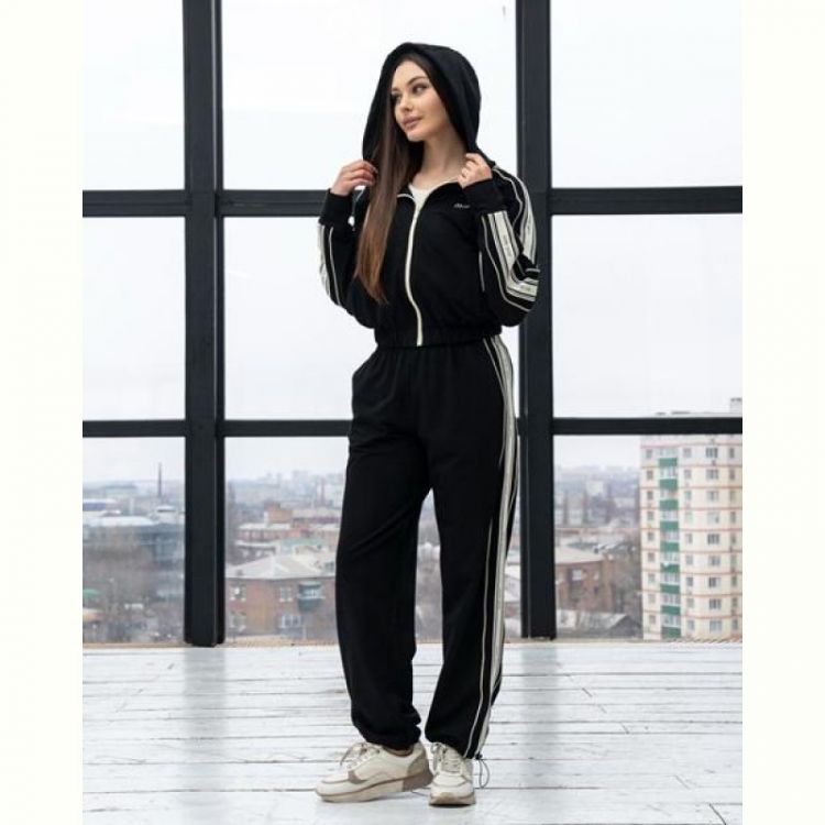 Купить Костюм спорт AZNA Д124 black на obuv-plus.com.ua