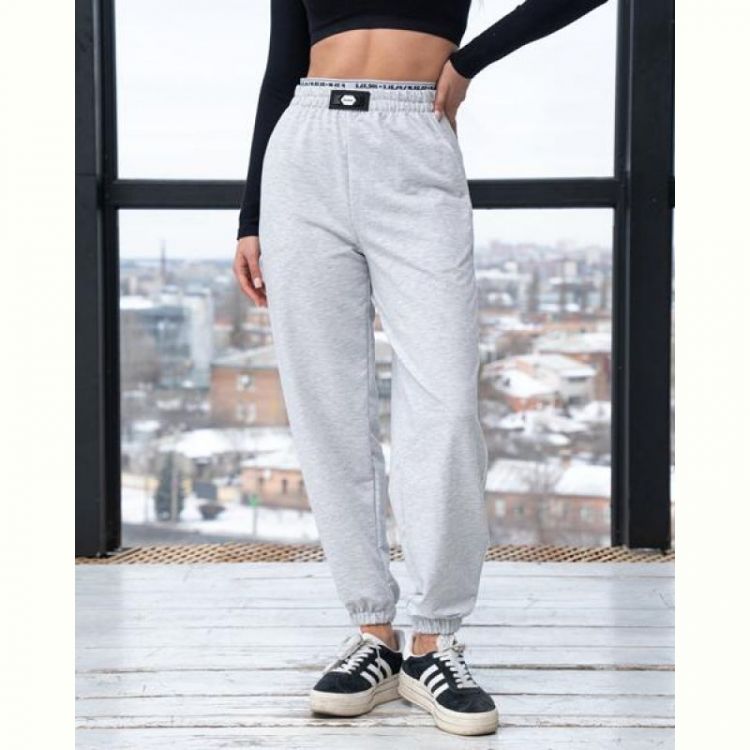 Купить Штаны спорт AZNA Б03 l.grey на obuv-plus.com.ua
