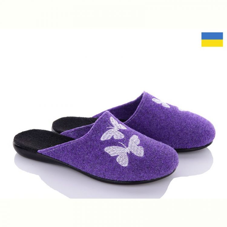 Купить Тапочки Klerotex 106-36 фіолетовий на obuv-plus.com.ua