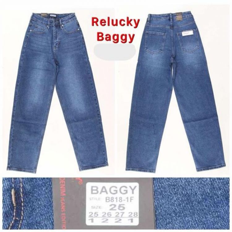 Купить Джинсы Relucky B818-1F blue на obuv-plus.com.ua