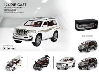 Купить G192688-CZ124 Машина металева Toyota Prado світло та звук 2 кольори масштабу 1:24 на obuv-plus.com.ua