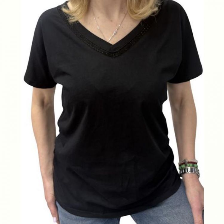 Купить Футболка LeVisha 26110 black на obuv-plus.com.ua
