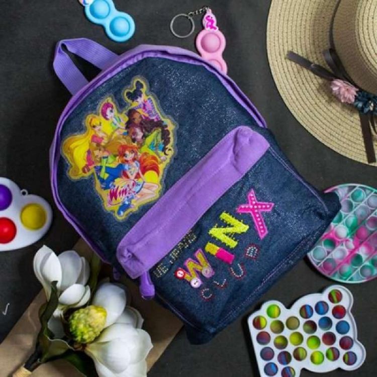 Купить Рюкзак Luna-bag 62428 navy-purple на obuv-plus.com.ua