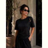 Купить Футболка New Season F052 black на obuv-plus.com.ua