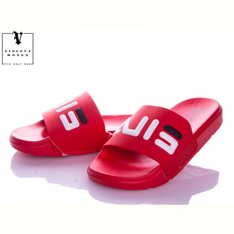 Купить Шлепанцы Violeta 8-304 red на obuv-plus.com.ua