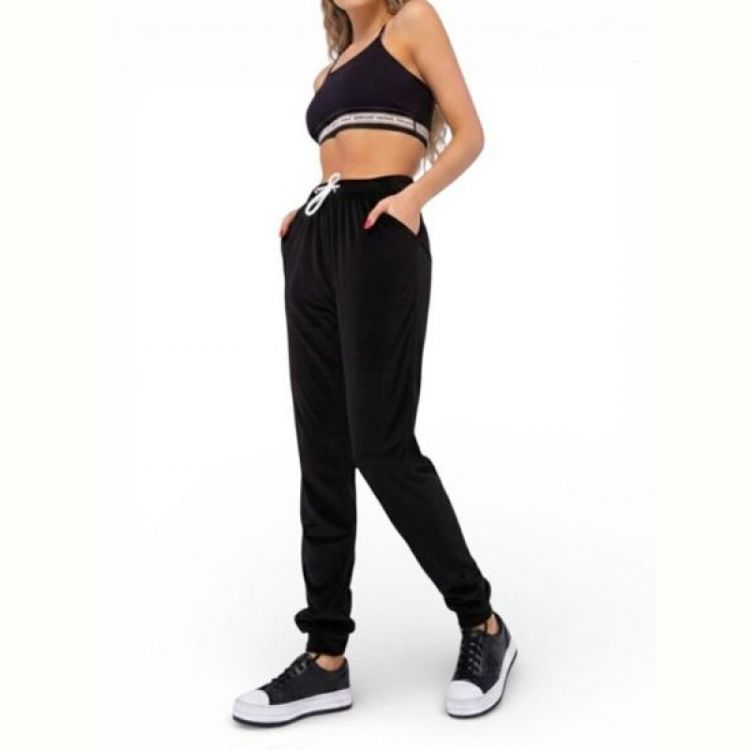 Купить Штаны спорт Sport style 33018 black на obuv-plus.com.ua