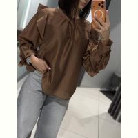 Купить Блузка Comod 2768 brown на obuv-plus.com.ua