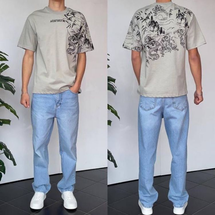 Купить Футболка i8denim 90568 grey на obuv-plus.com.ua