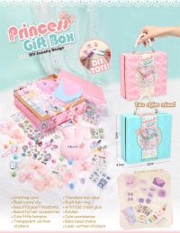 Купить G480449-ZD111 Подарунковий набір з прикрасами Princess Gift Box  -  DIY Jewelry Design 2 кольори на obuv-plus.com.ua