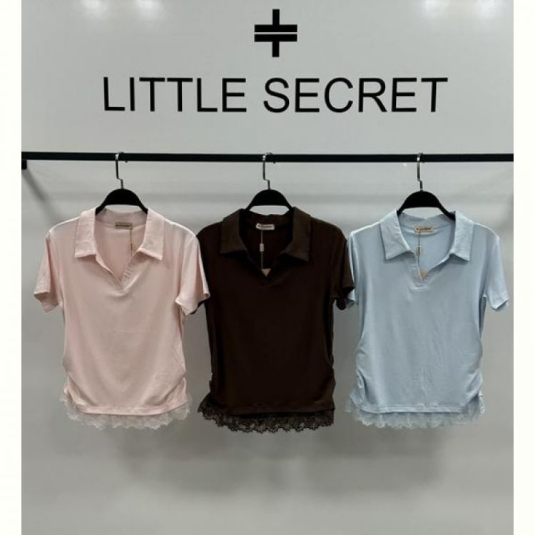 Купить Футболка Little Secret 2212-2 brown на obuv-plus.com.ua