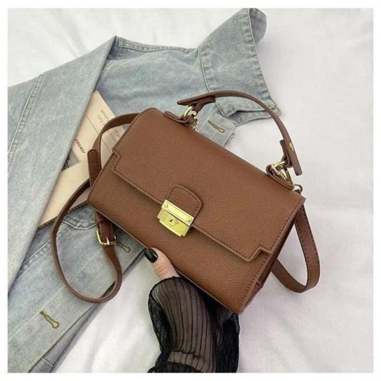 Купить Сумка Fashion Bag 6667-1 brown на obuv-plus.com.ua