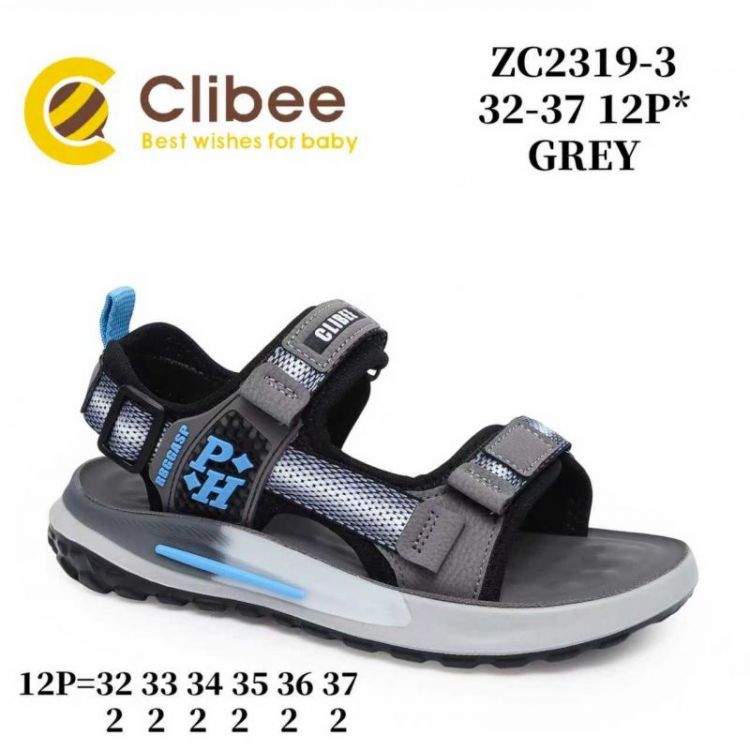 Купить Босоножки Clibee ApL-ZC2319-3 Grey на obuv-plus.com.ua