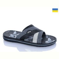 Купить Шлепанцы Olimp Олімп М203 сірий на obuv-plus.com.ua