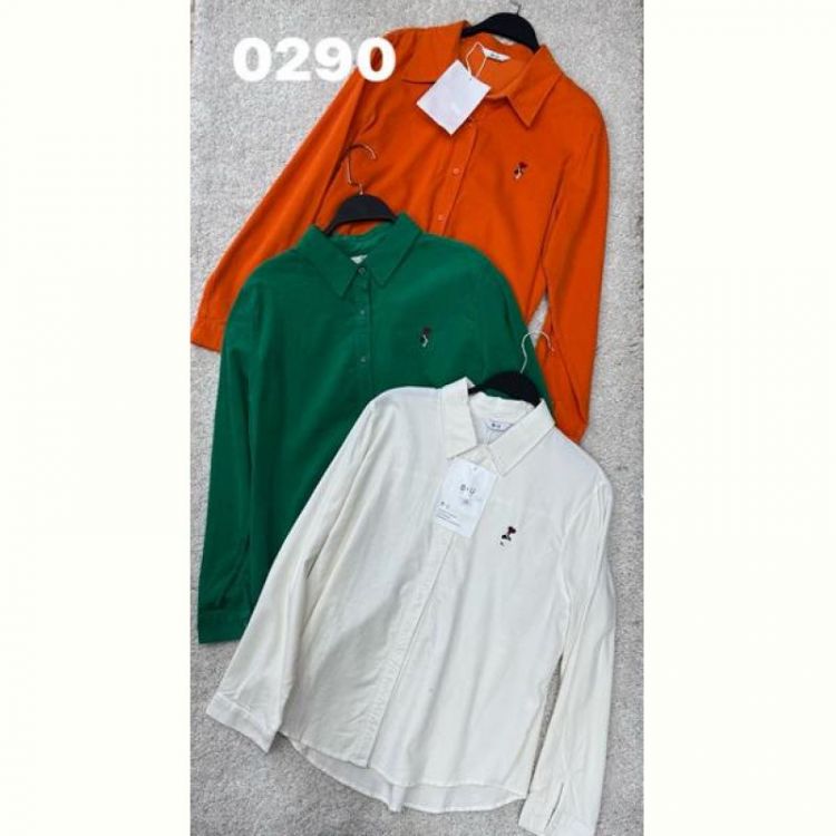 Купить Рубашка DIVO 0290 green на obuv-plus.com.ua