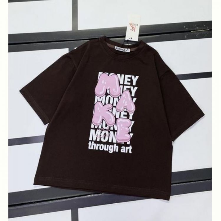 Купить Футболка Kosmy 520-20 brown на obuv-plus.com.ua