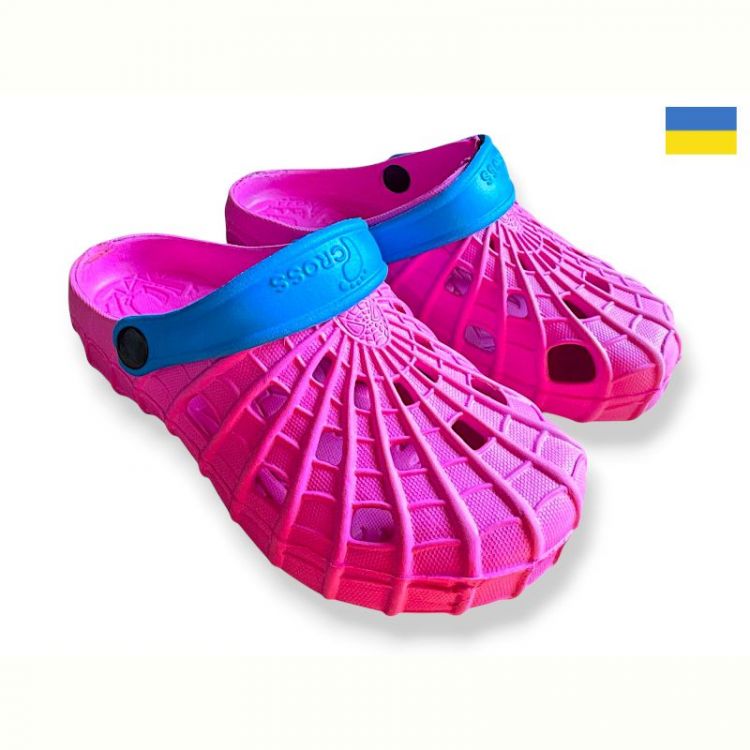 Купить Кроксы Cross SV16 малиновий на obuv-plus.com.ua