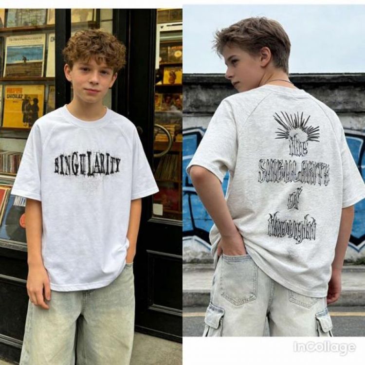 Купить Футболка Fili kids 26206 grey на obuv-plus.com.ua