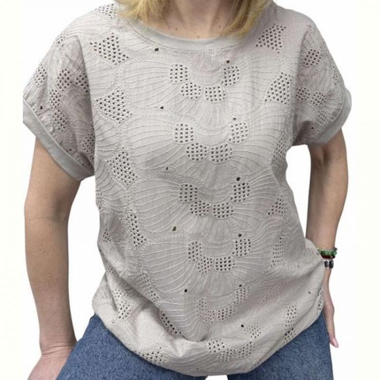 Купить Футболка Elena&Vika 26005 grey на obuv-plus.com.ua
