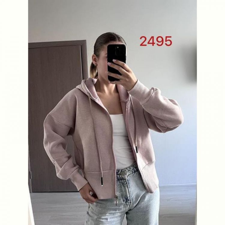 Купить Кофта спорт FSN 2495 beige на obuv-plus.com.ua
