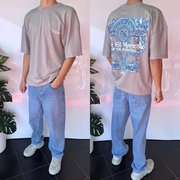 Купить Футболка i8denim 2069 grey на obuv-plus.com.ua