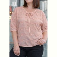 Купить Блузка Elena&Vika 26027 peach на obuv-plus.com.ua