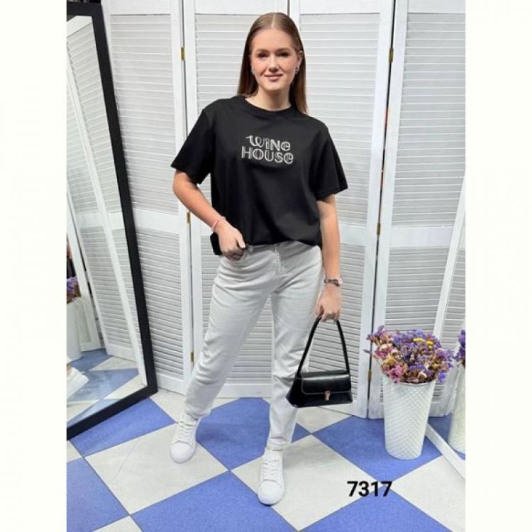 Купить Футболка MMC clothes 7317 black на obuv-plus.com.ua